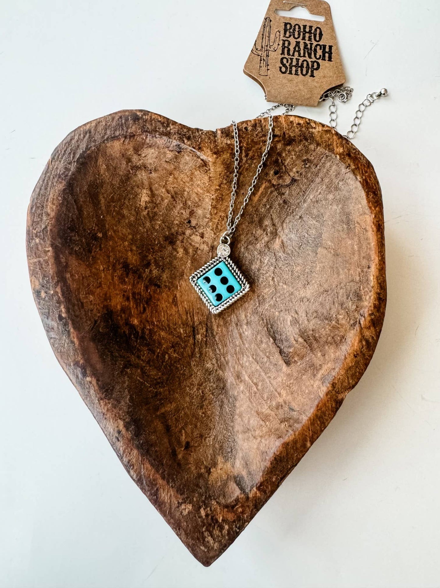 Dice Pendant Necklace