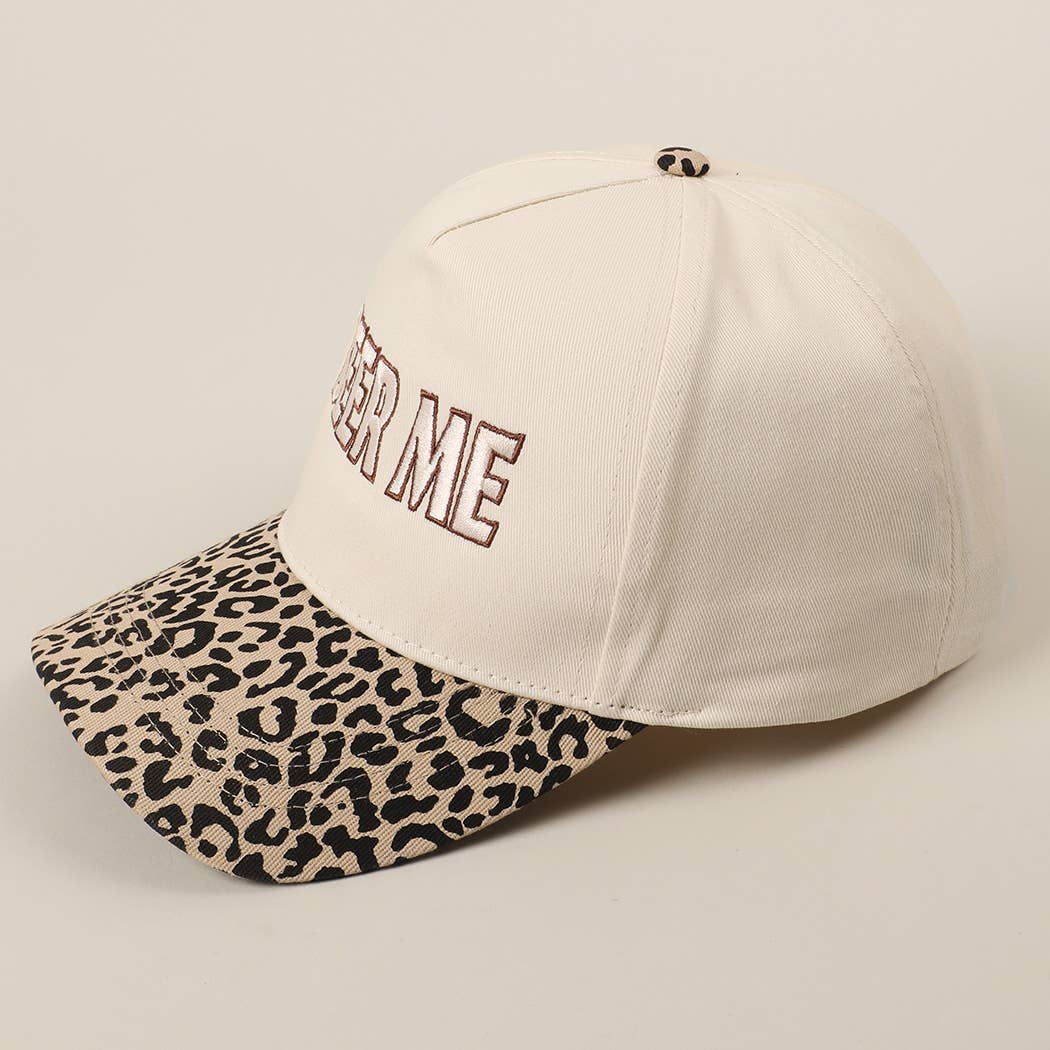 BEER ME Embroidery Camo Trucker Hat: CAMO / ONE SIZE