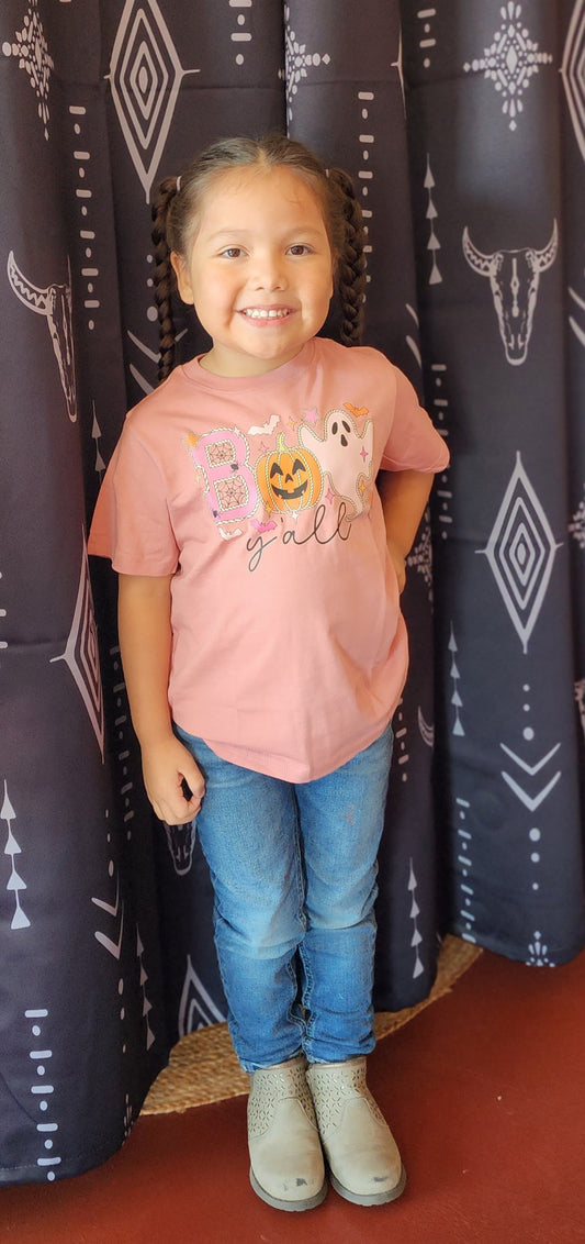 Boo Y'all Girls' Graphic Tee