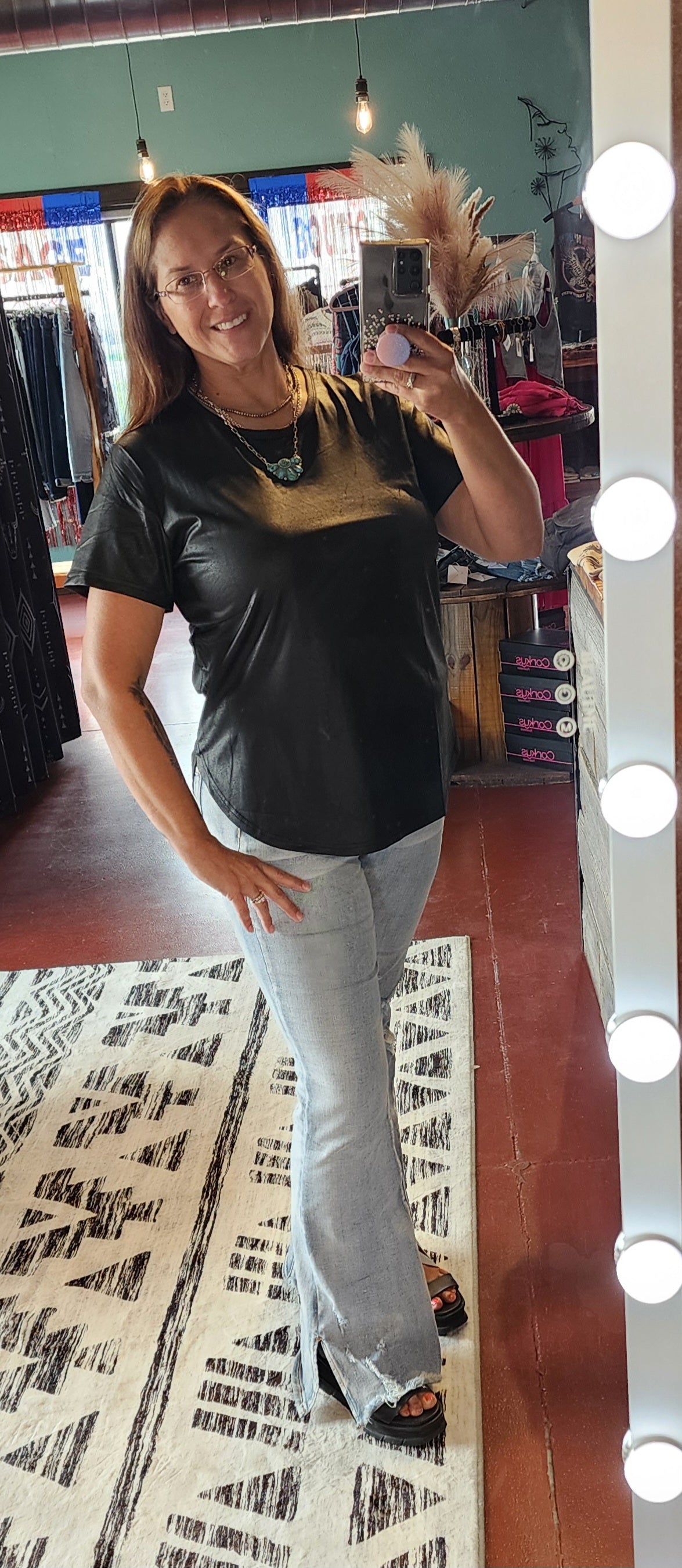 Swanky Leather *Midnight