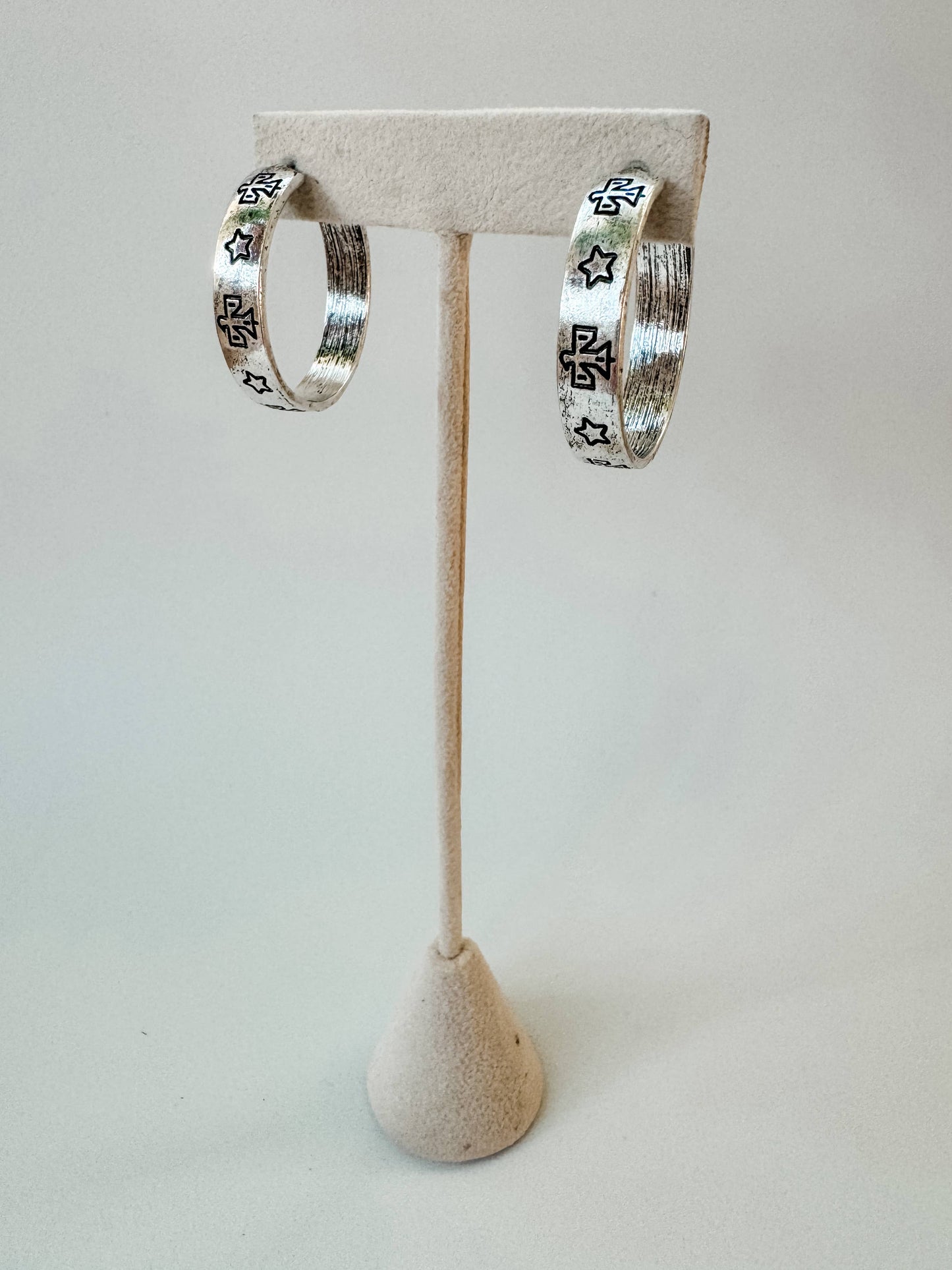 Thunderbird Engraved Earrings