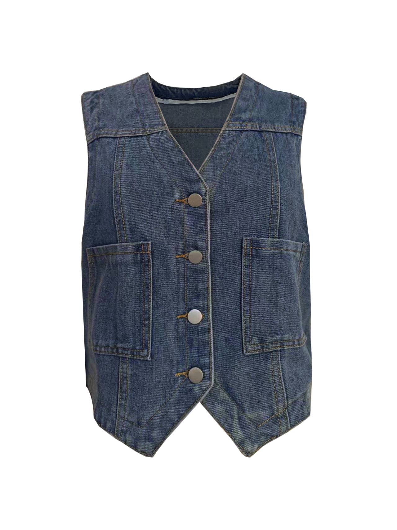 Stallion Denim Vest
