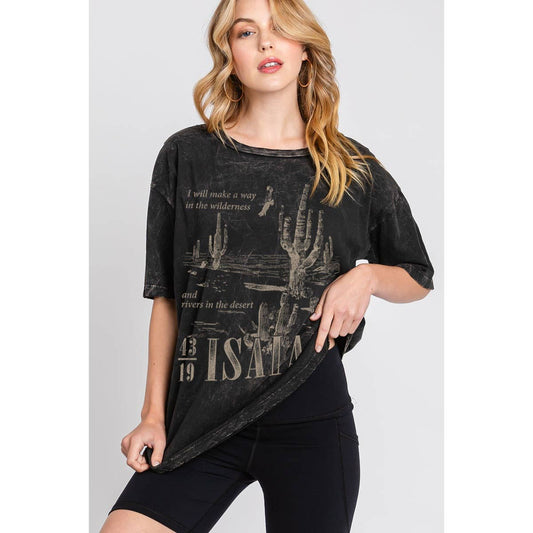 43 19 ISAIAH OVERSIZED GRAPHIC TEE