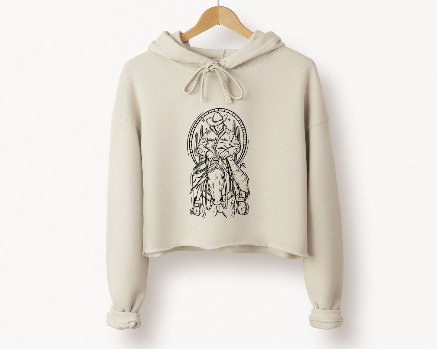 Big John Cropped Hoodie