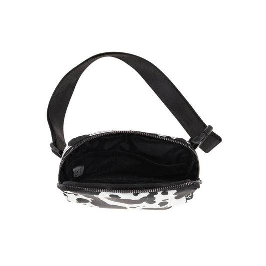 Cow Print Belt Bag