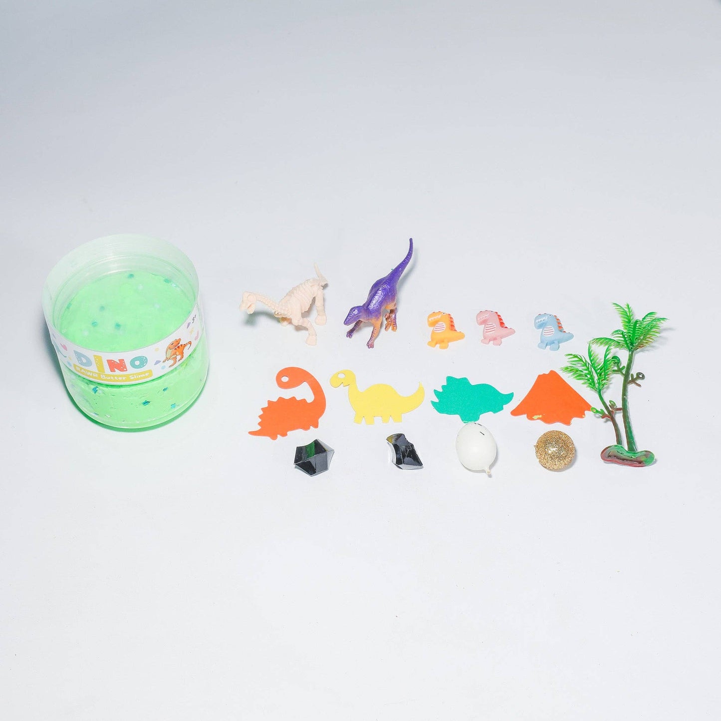 DYI Dino Butter Slime