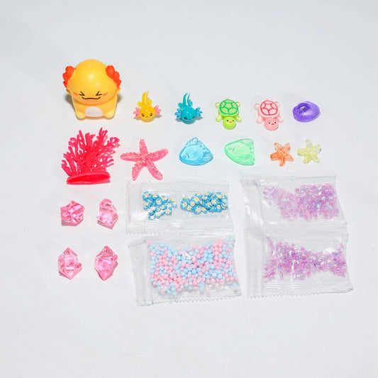 DYI Axolotl Butter Slime