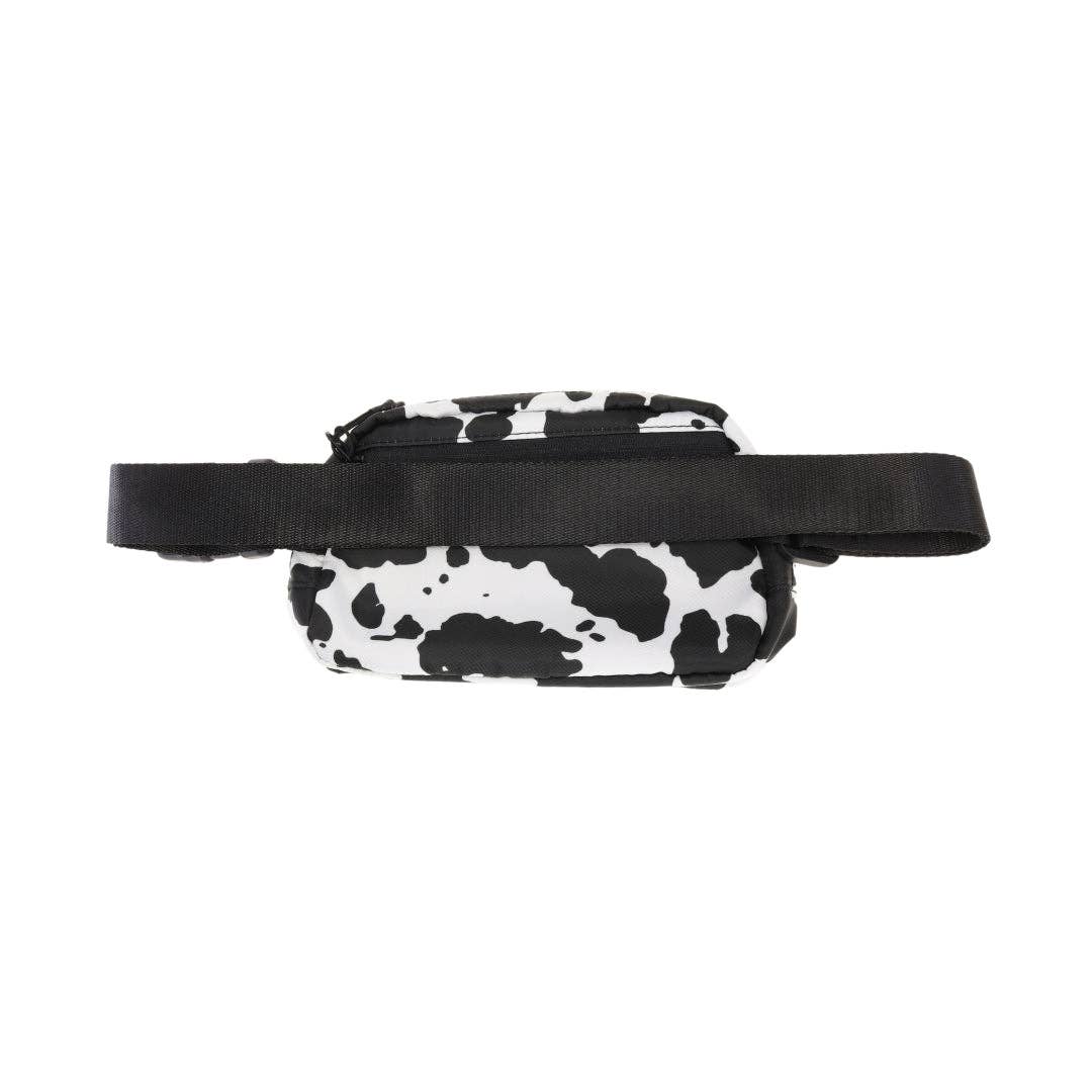 Cow Print Belt Bag