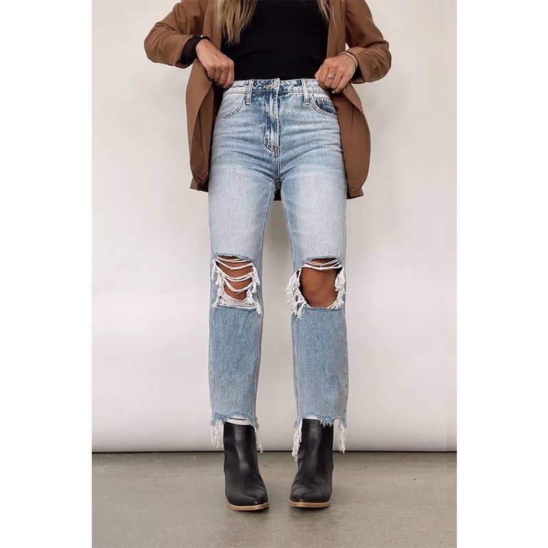 Dani's Distressed Jeans