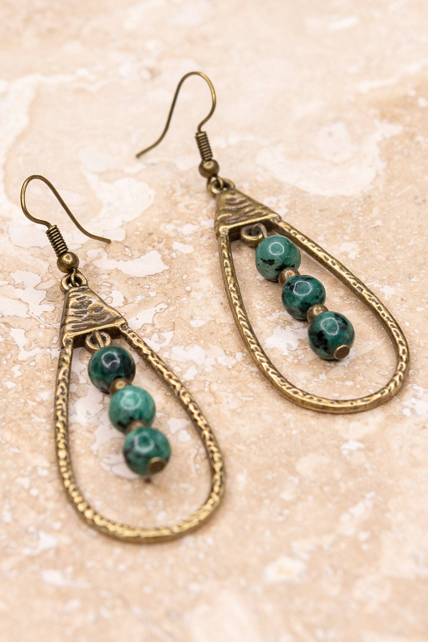 Dylan Designs - Sherri Earrings in African Turquoise