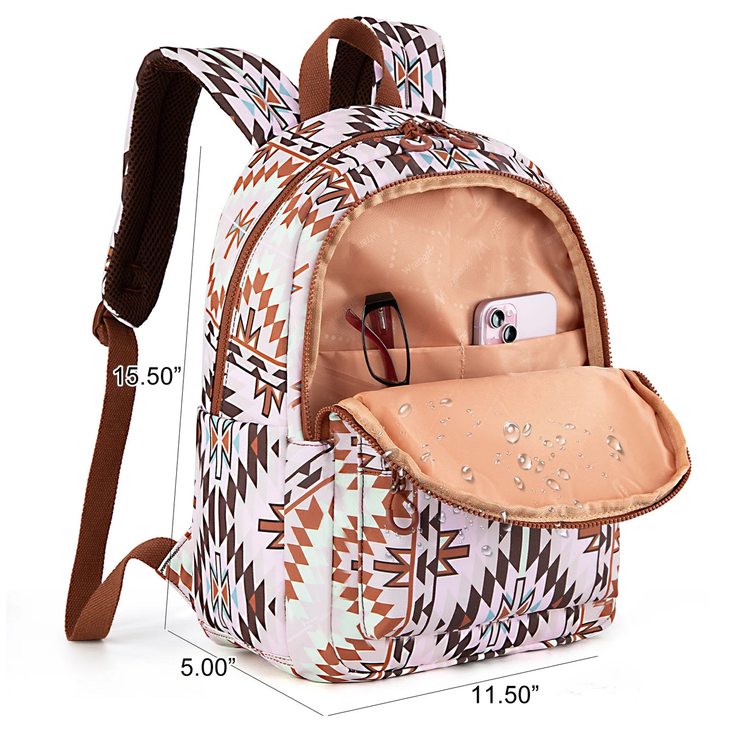 Wrangler Aztec Print Backpack