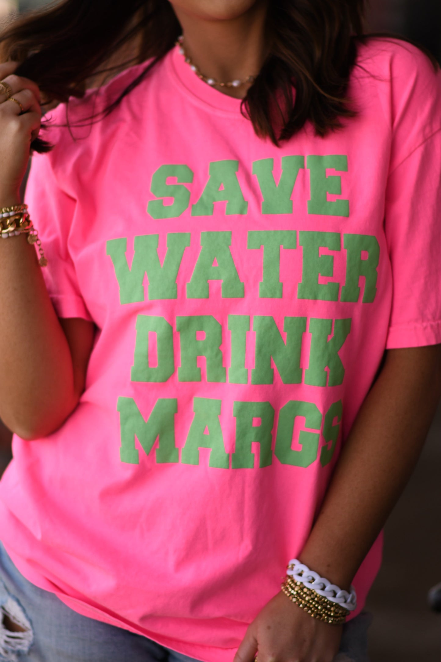 **SALE** RTS Save Water Drink Margs Tee