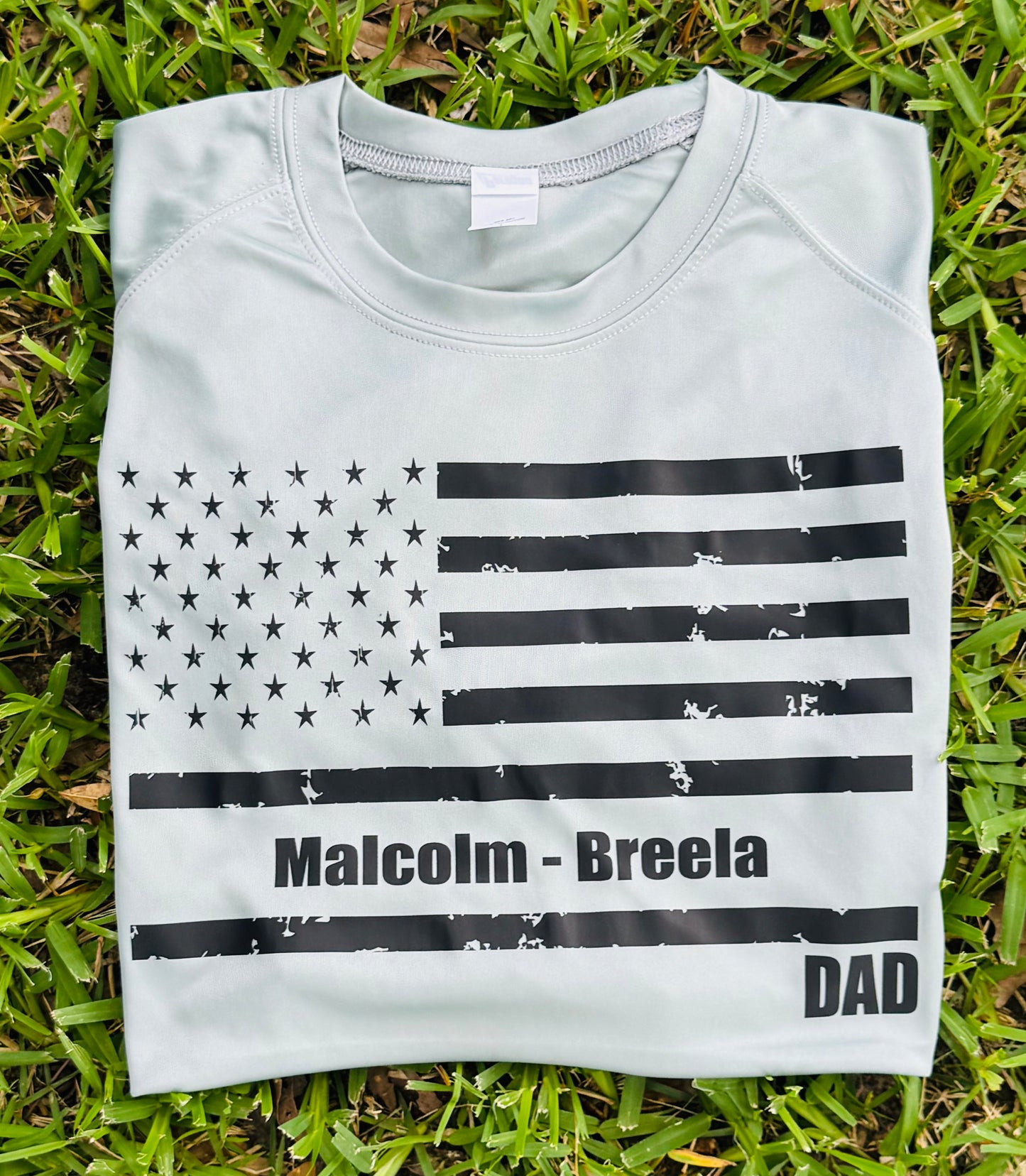 Custom Father’s Day Distressed Flag Tees