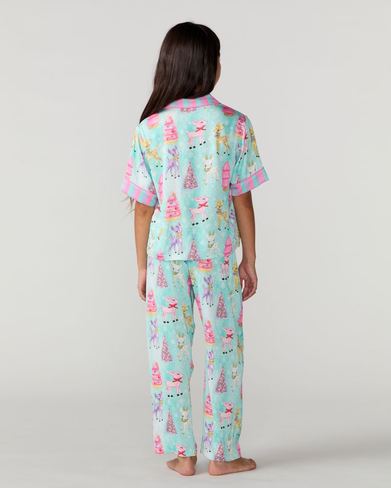 Kids Prancer Silky Pajama Set