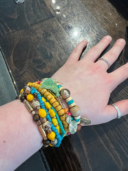 Boho Chunky Bracelet
