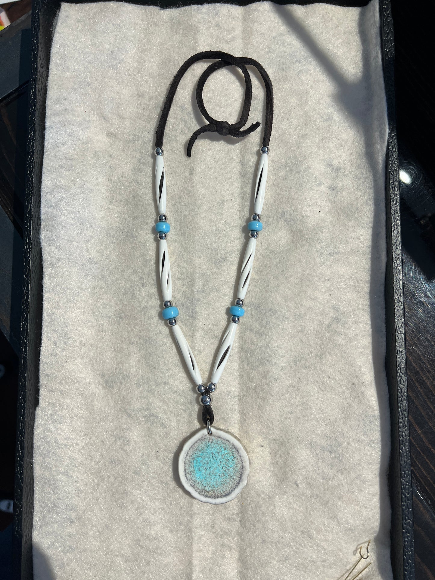 Antler Turquoise Necklace
