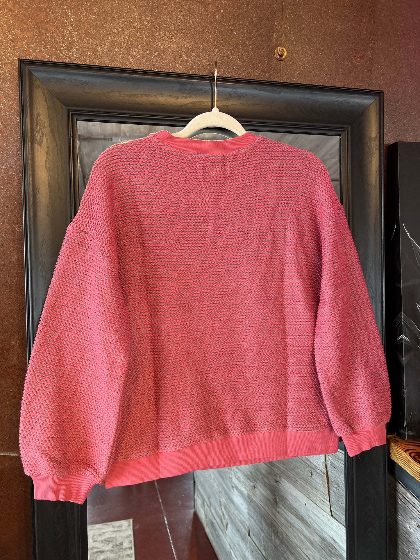 Vintage Rose Wide Crew Tunic