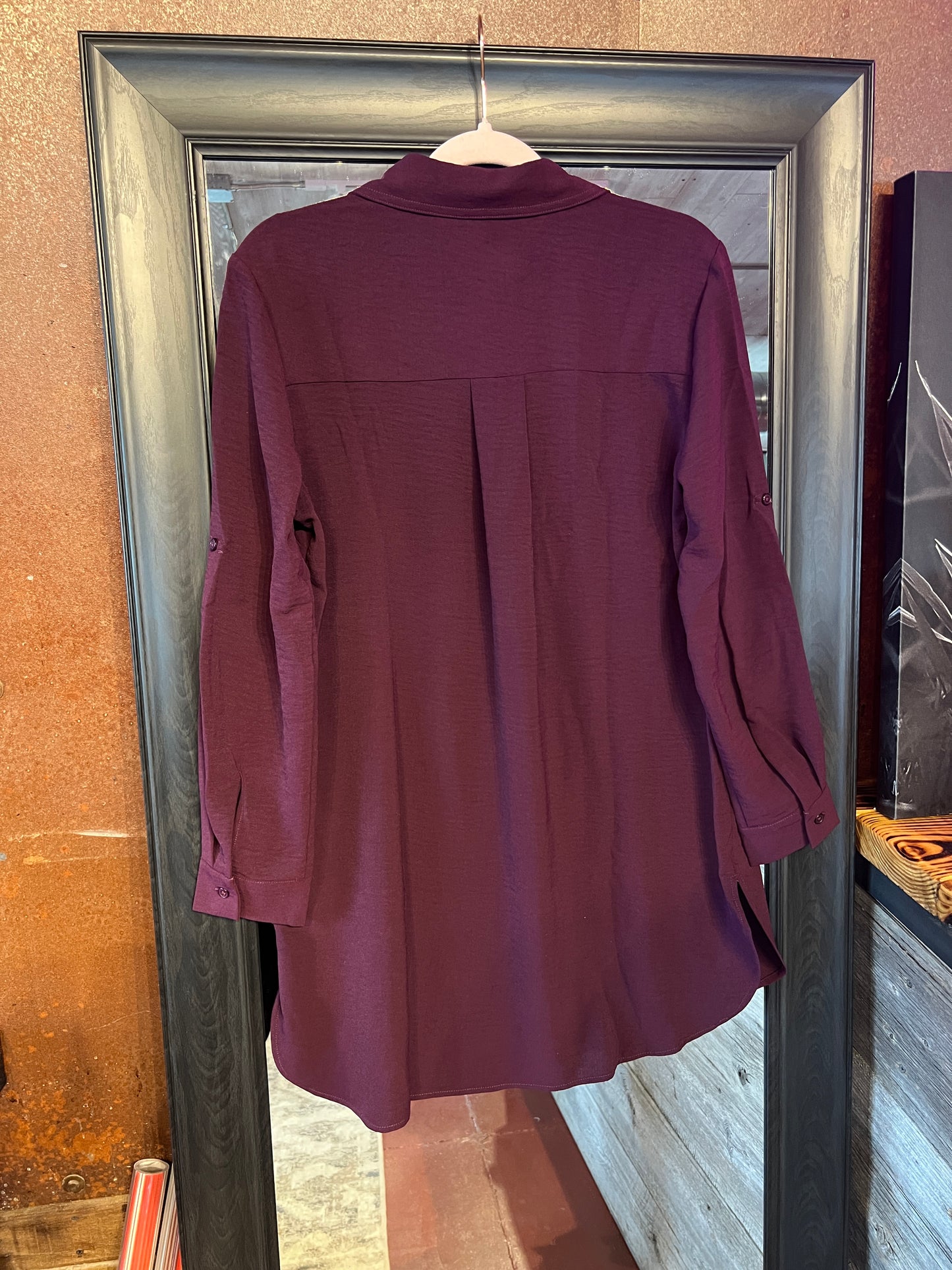 Black Orchid Button Up Shirt