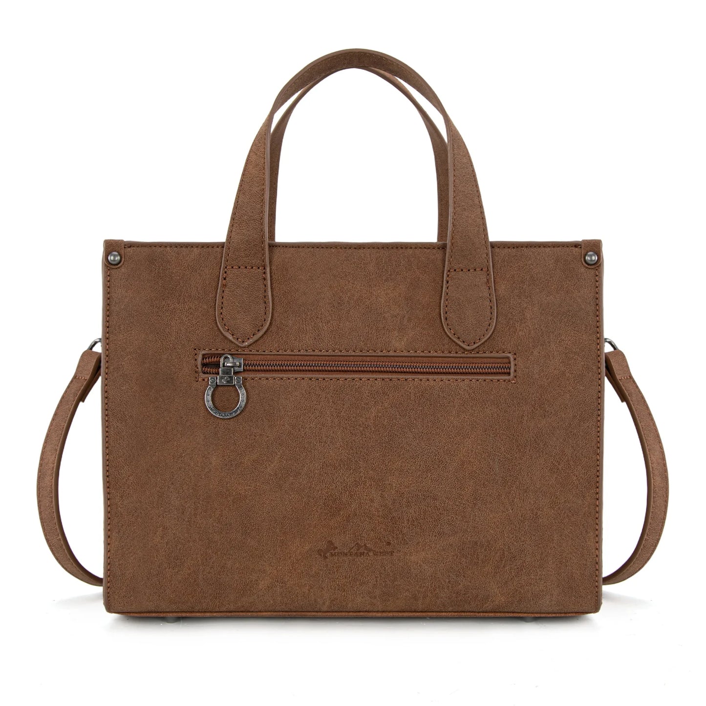 MW Aztec Collection Tote/Crossbody - Brown