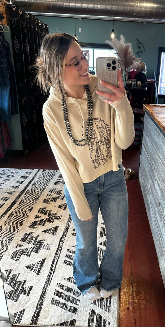 Big John Cropped Hoodie