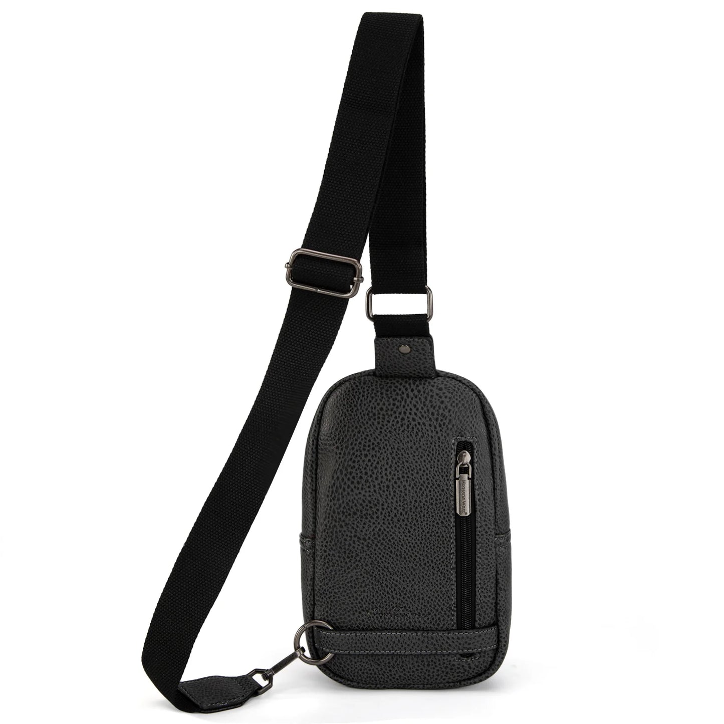 Montana West Aztec Collection Sling Bag Black