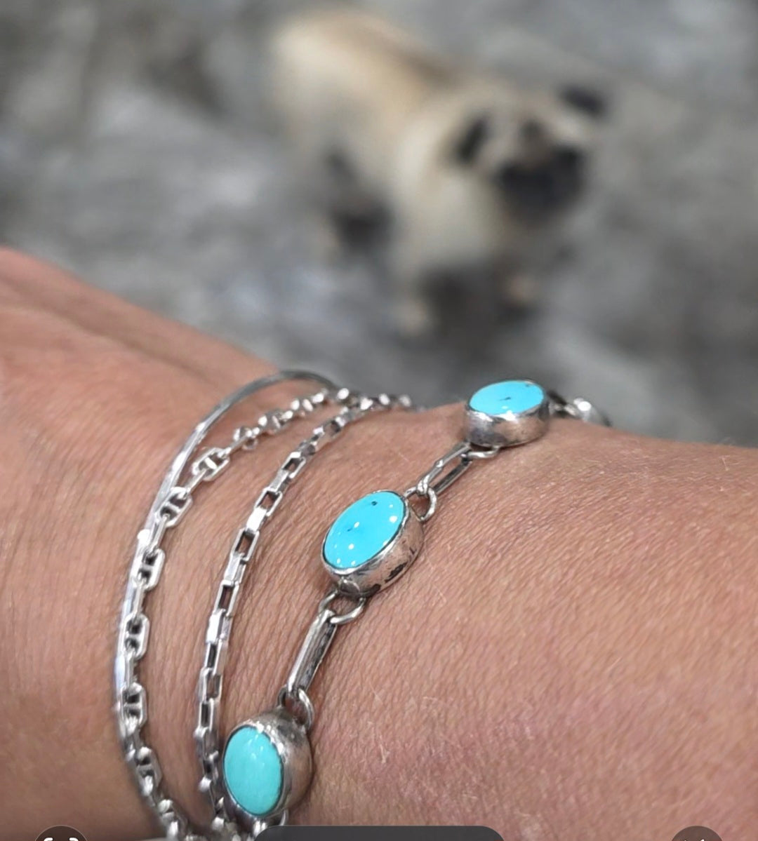 7” Wristlet Turquoise