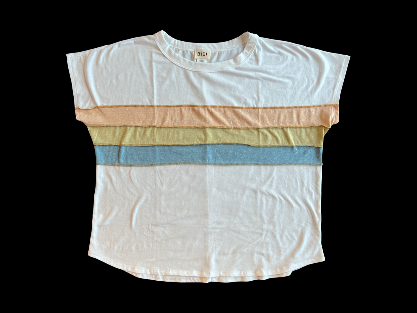 Triblend Color Block Shirt
