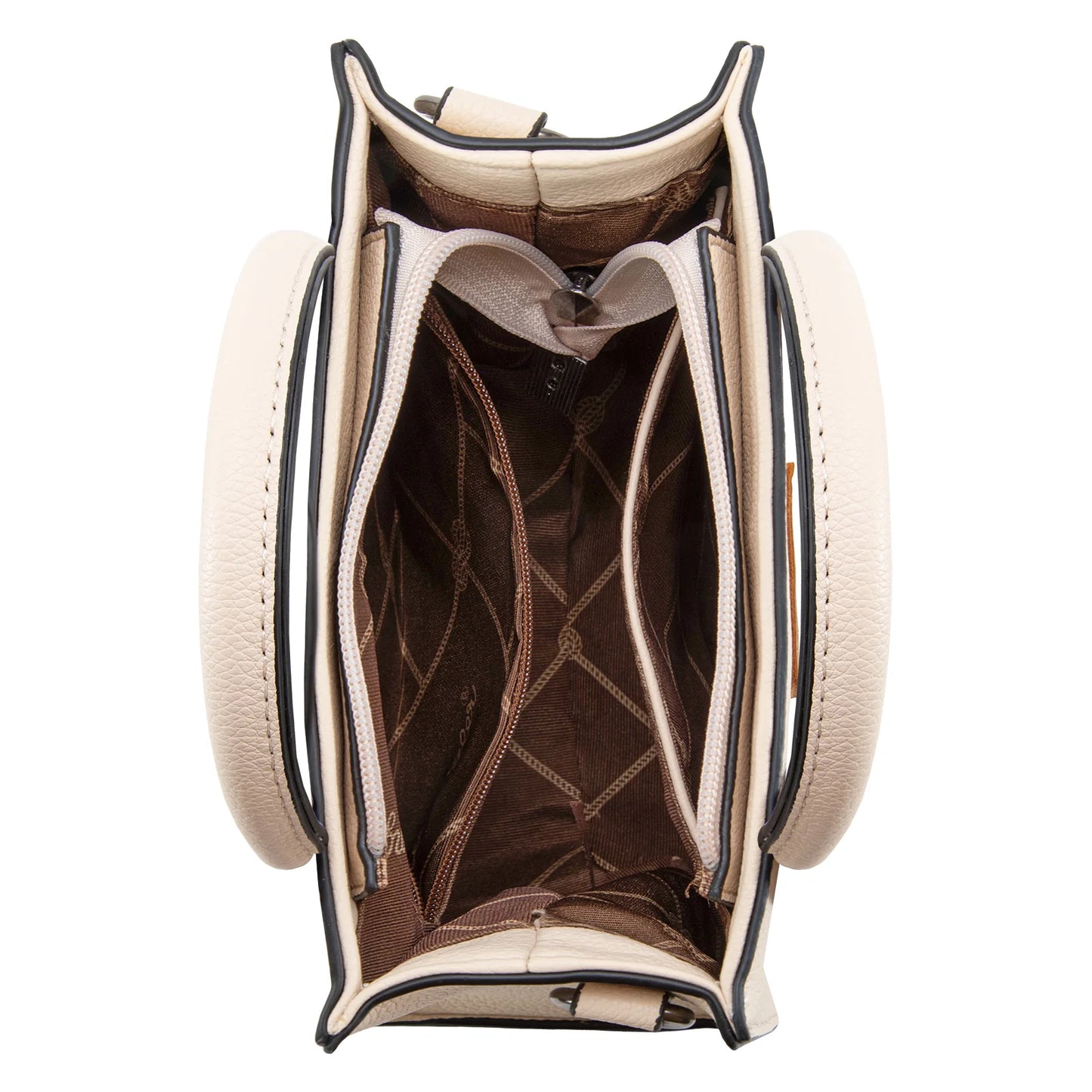 Wrangler Whipstitch Mini Tote/Crossbody - Beige