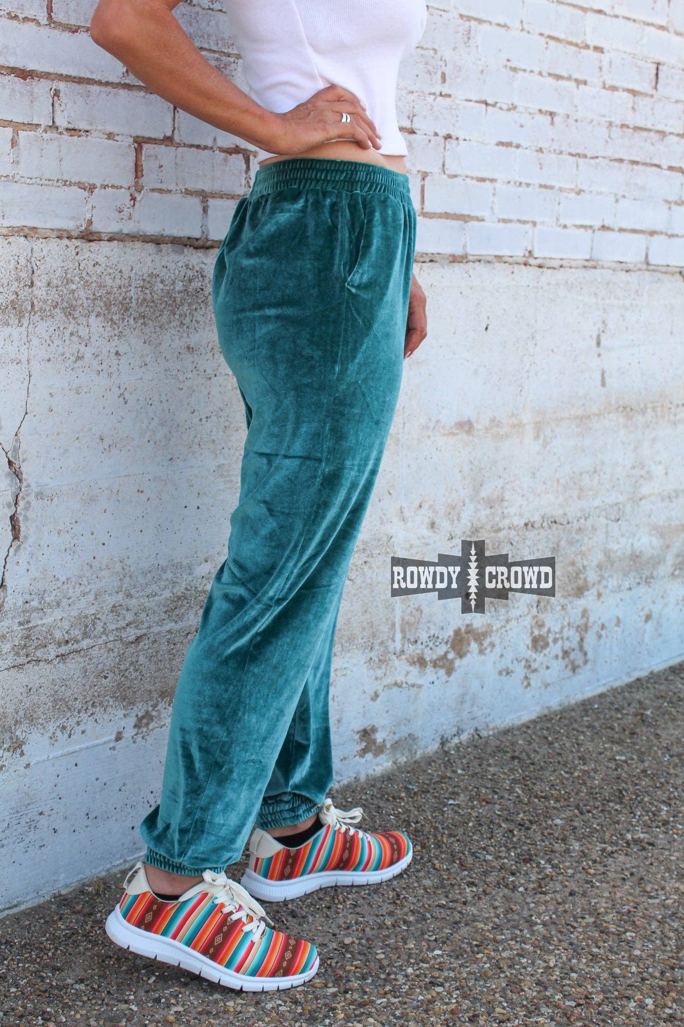Tombstone Velvet Joggers