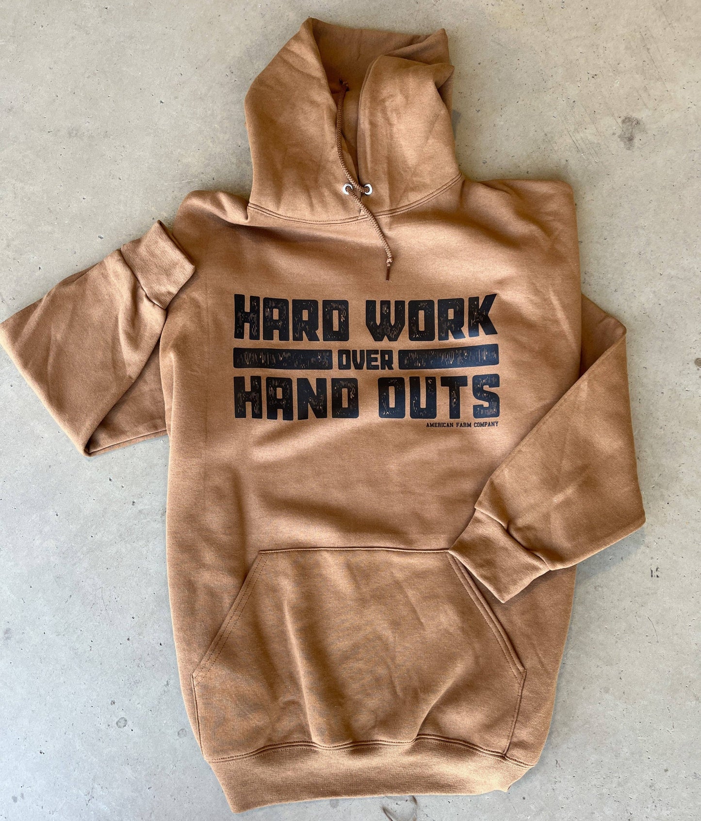 Hard Work Over Handouts Hoodie