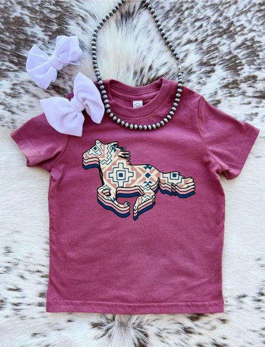 Baby/Toddler Aztec Horse Tee