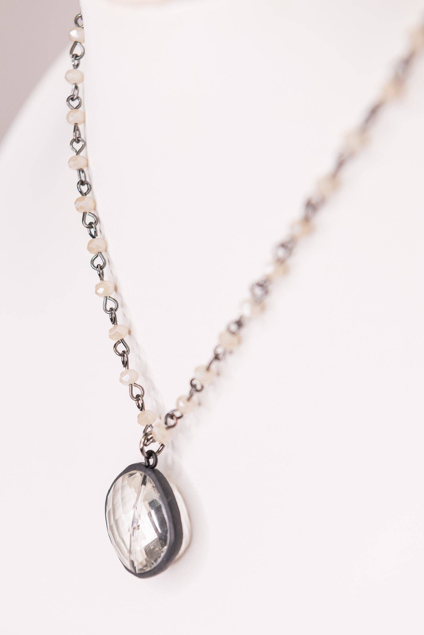 Dylan Designs - Ariel Necklace in Cream