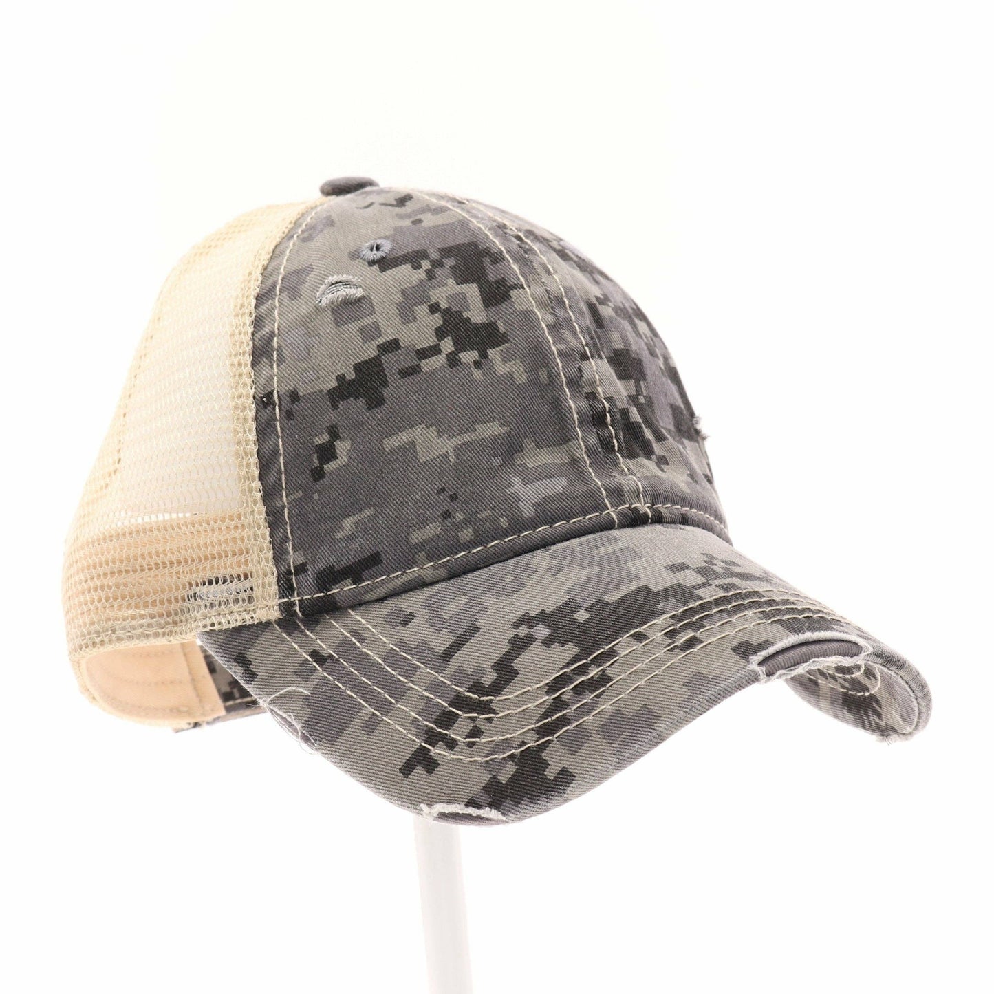 Digital Camouflage Cap Blue