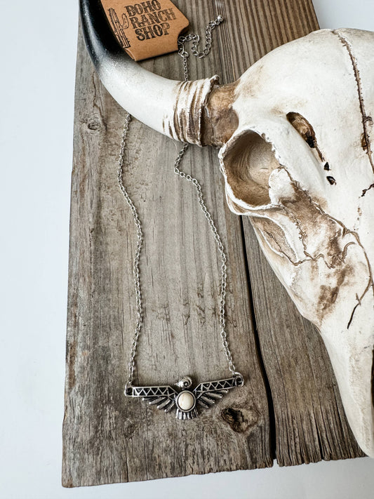 Thunderbird Pendant Necklace