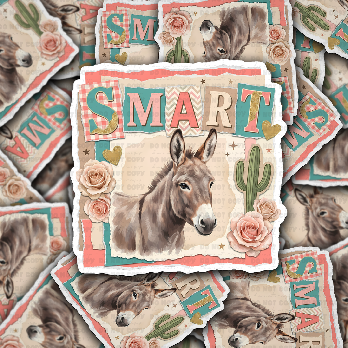 It's Transfer Time - DS 2917 - Smart ass Die Cut sticker