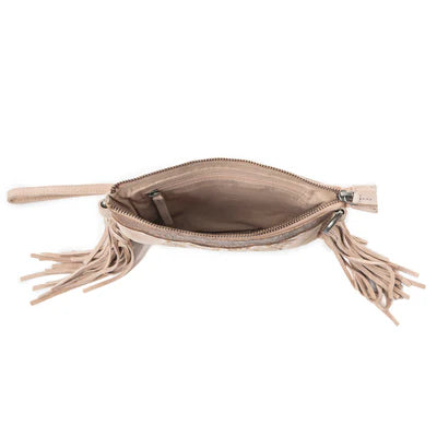 Desert Wing Crossbody Bag in Beige