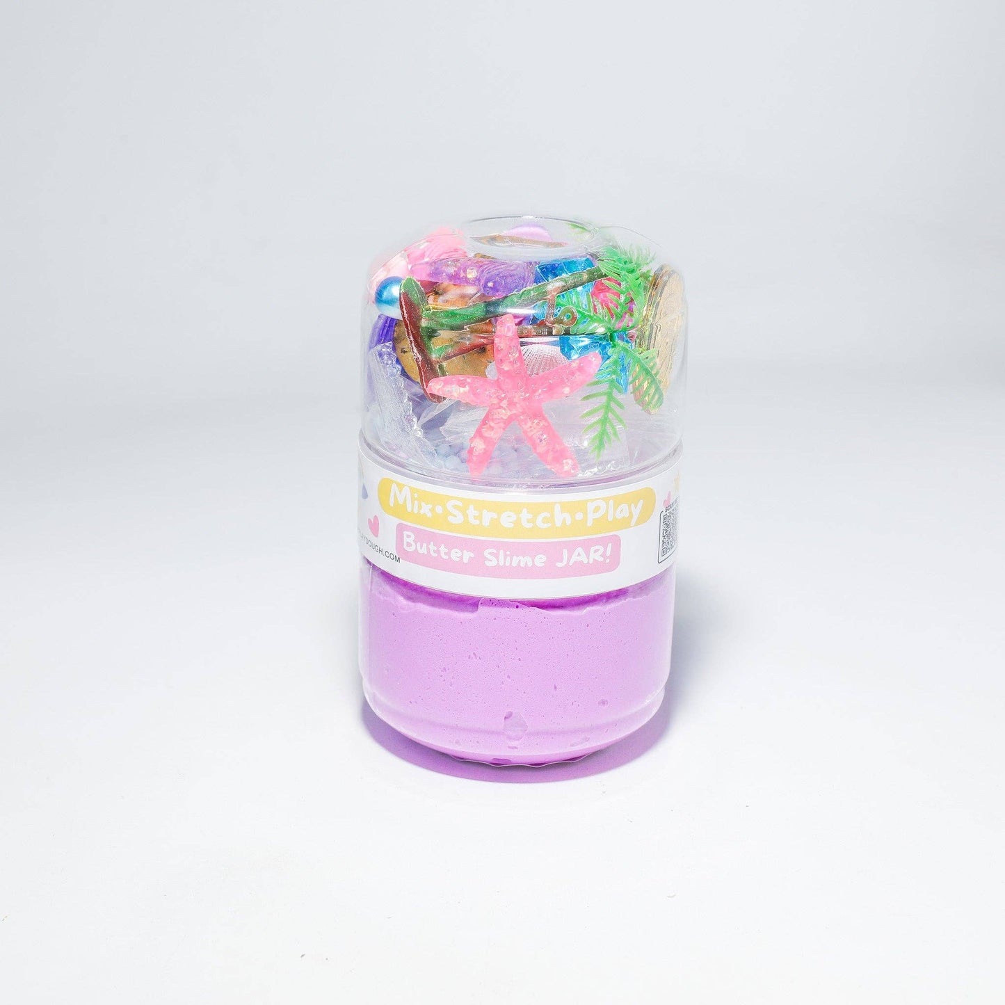 DYI Mermaid Butter Slime