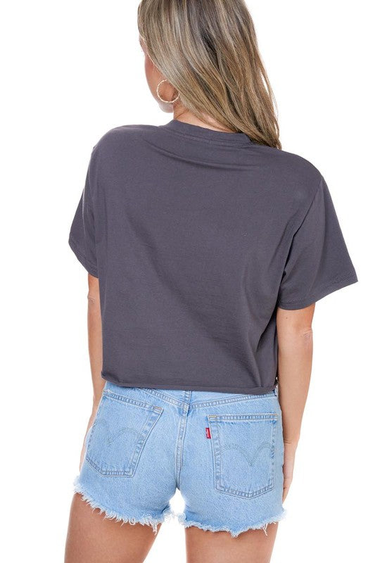 Lake Bum Crop Top