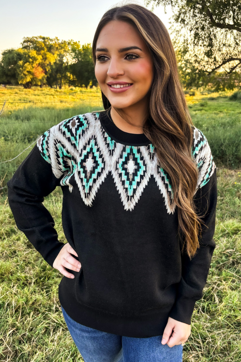 Midnight Diamond Sweater