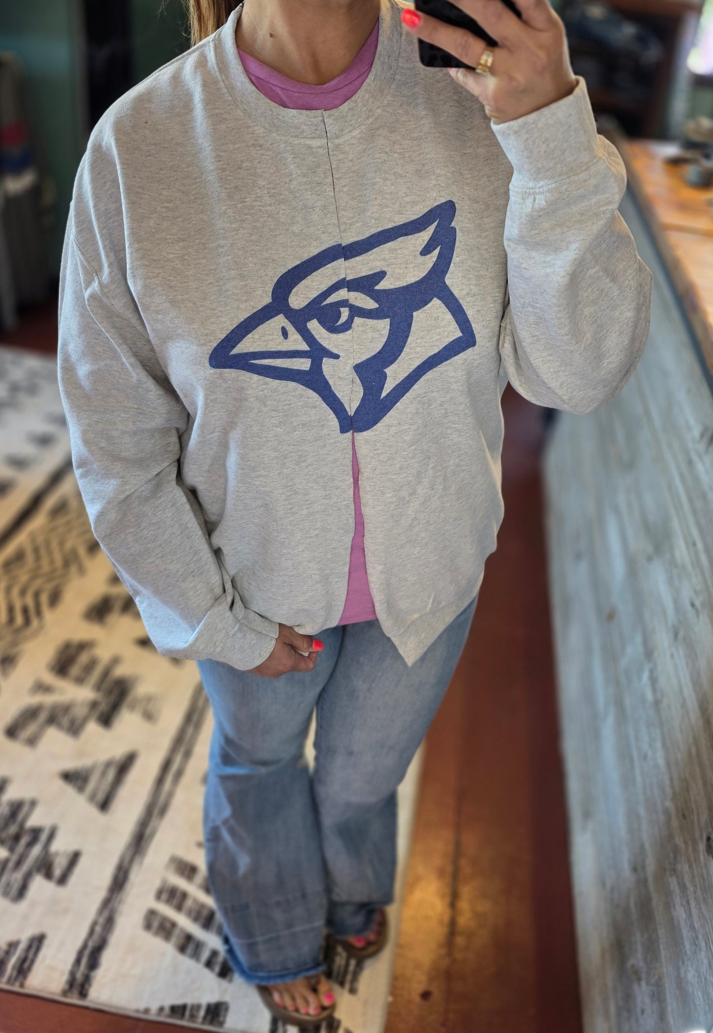 Blue Jay Crew Cardigan