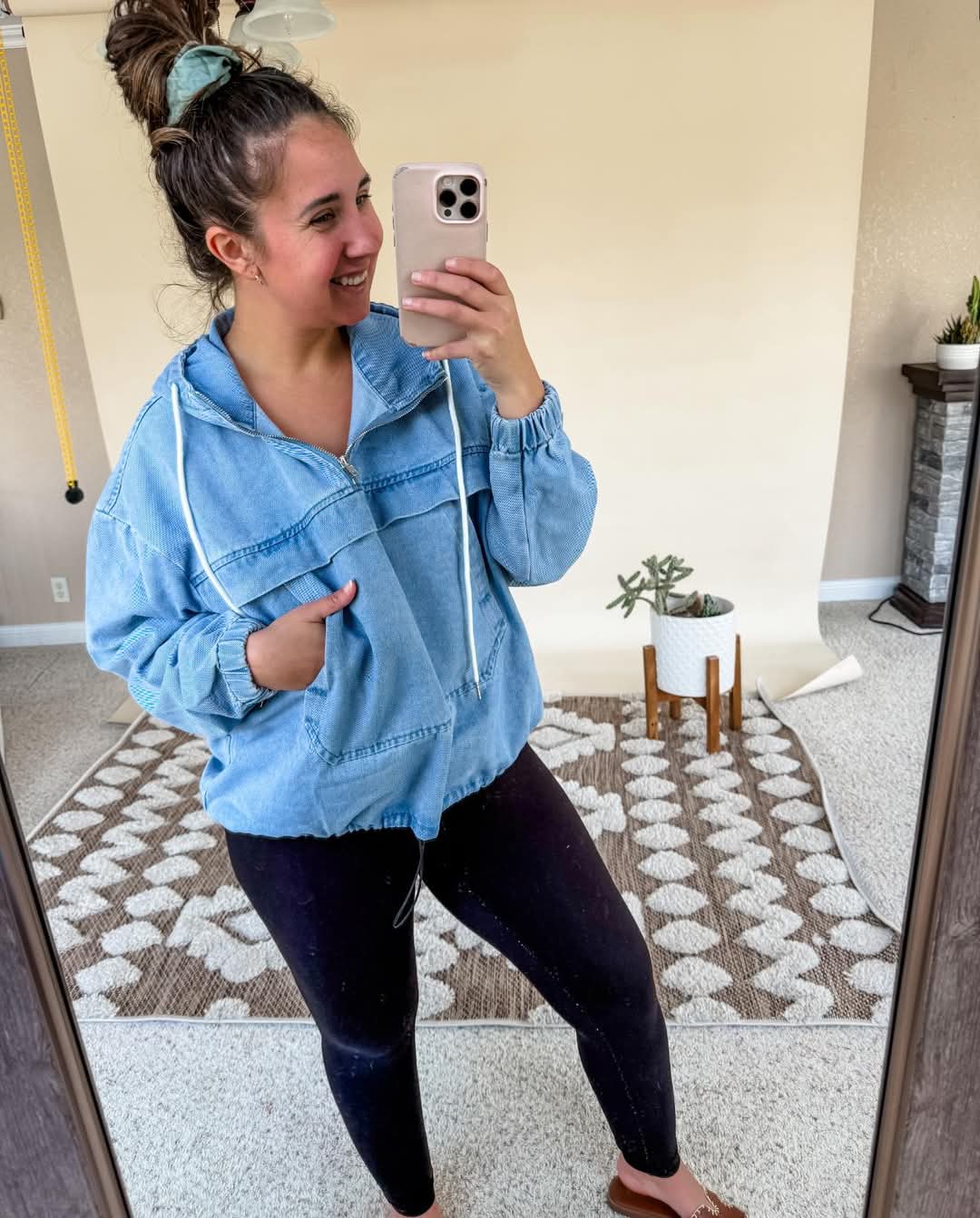 Denim Hoodie
