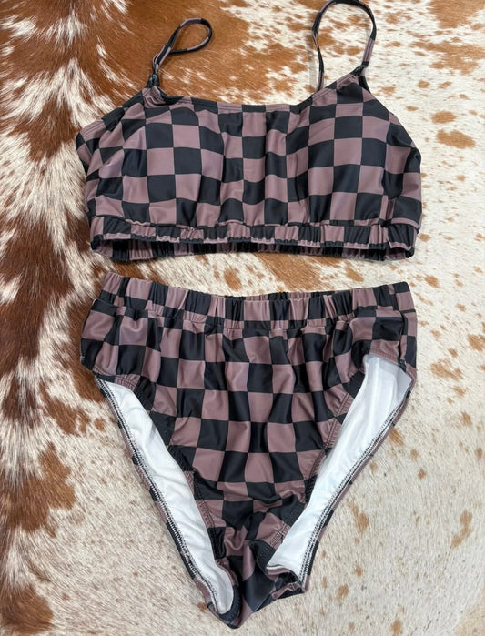 Checkered Bikini