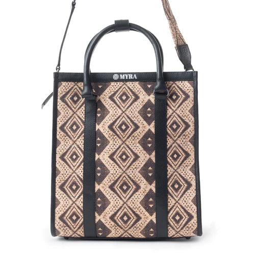 Tribal Legacy Tote Bag In Cream