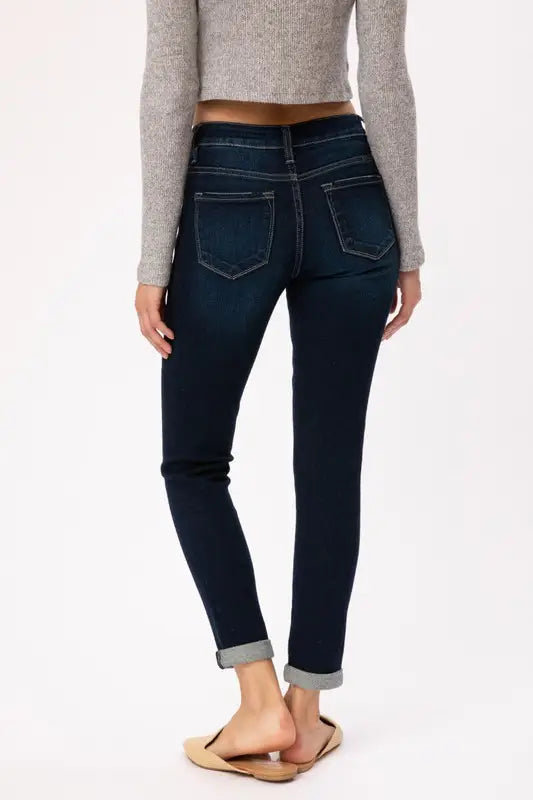 GEMMA MID RISE ANKLE SKINNY