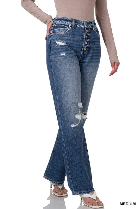 Zenana - High Rise Wide Leg