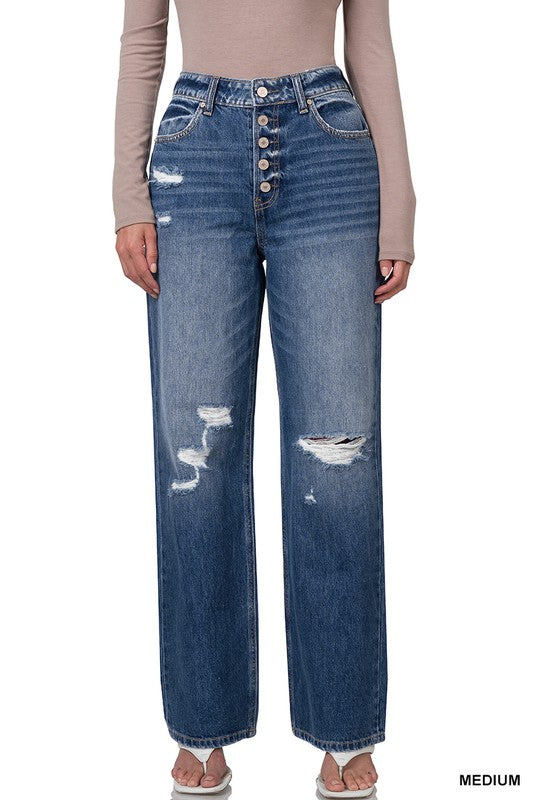 Zenana - High Rise Wide Leg