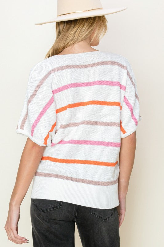 multi Stripe Sweater