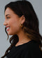Gold Medium Hoop Earrings