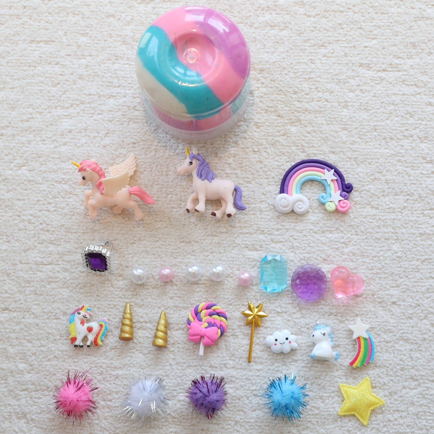 Play Play Dough - Unicorn   play dough Jar 