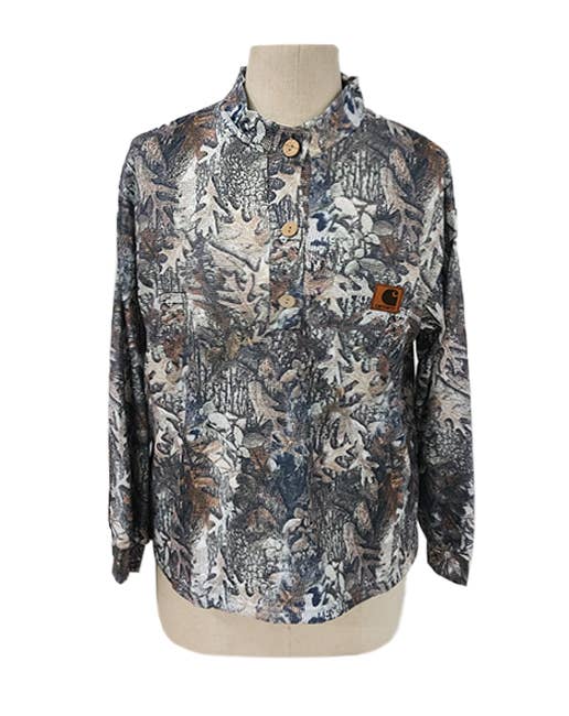 Patchwork Camo Sweatshirt